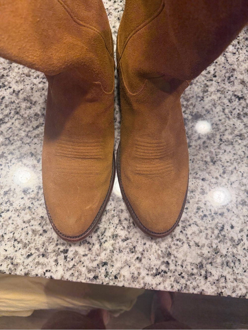 Men’s Tecovas Suede Western Boots